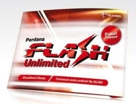 Cara Setting 3G Telkomsel Flash Unlimited
