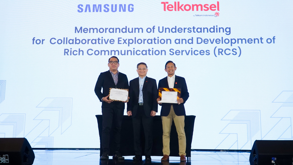 Telkomsel and Samsung MoU on RCS: Telkomsel and Samsung signed a memorandum of understanding for RCS solutions at Solution Day 2024