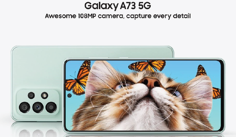 Tampilan Salah Satu Hp Samsung Terbaru: Galaxy A73 5G