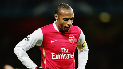 Thierry Henry Saat Masih Aktif Bermain untuk Arsenal.