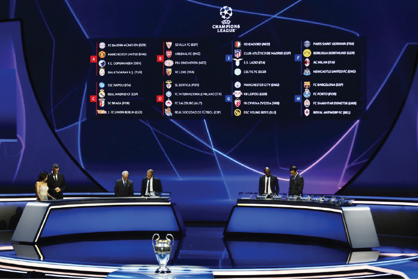 Suasana Drawing Peserta Liga Champions 2023/2024