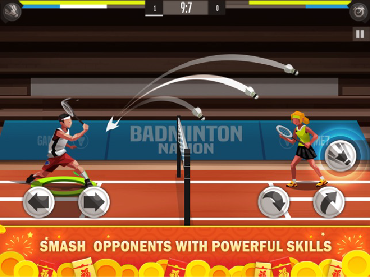 Badminton League game offline multiplayer