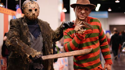 Kostum Halloween dari Karakter Film Freddy Versus Jason