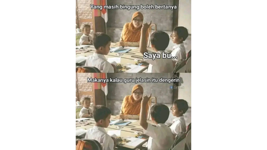 Meme Murid dan Guru