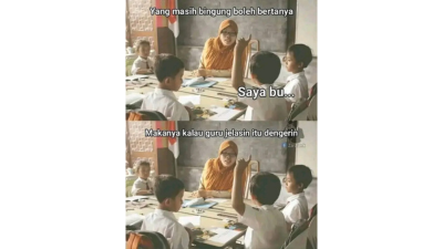 Meme Murid dan Guru