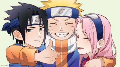 Naruto, Sasuke, Sakura