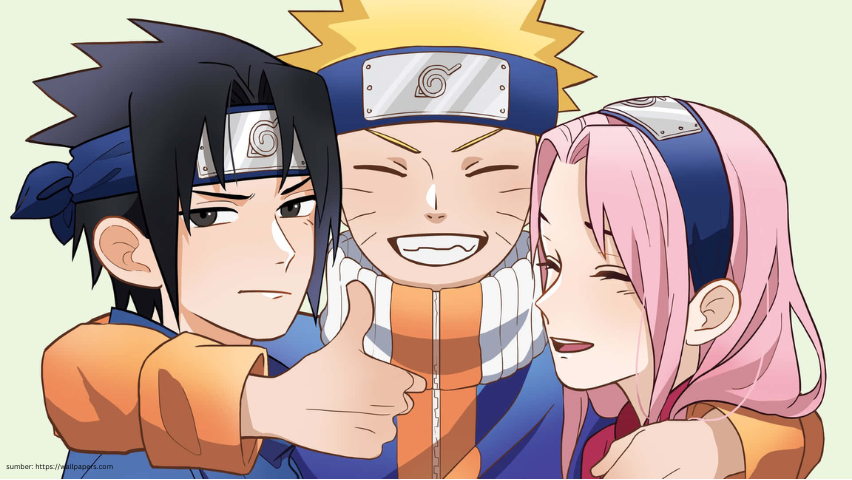 Naruto, Sasuke, Sakura