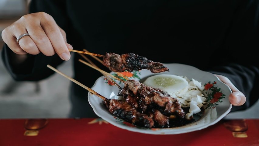 sate kambing