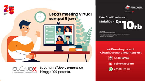 Cloudx Meeting On Demand Telkomsel