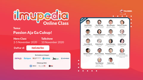 Ilmupedia Online Class Telkomsel