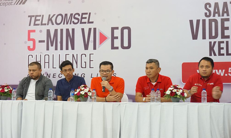 Telkomsel Gelar ‘The 5-Min Video Challenge: Season 2’