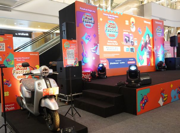 Telkomsel Poin Festival Roadshow di 4 Kota